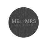HERO ROUND SLATE COASTER – 10CM NATURAL SLATE FOR LASER ENGRAVING - Image 2