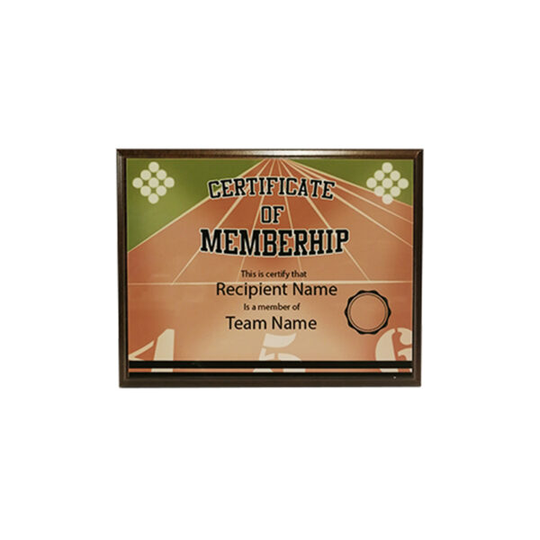 TRACK DESIGN WOODEN PLAQUE 25.5CMX20CM - Image 1