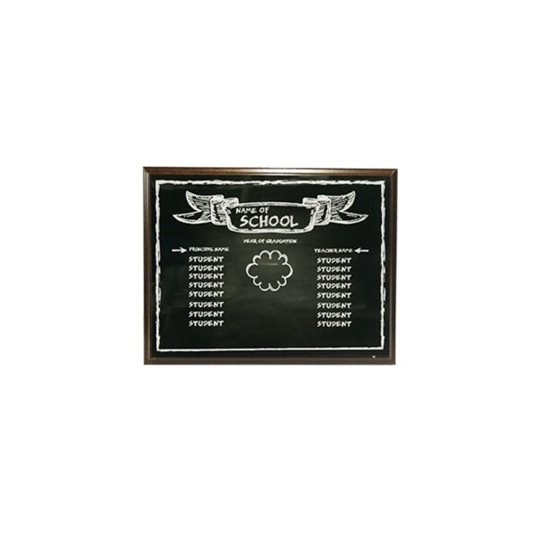 BLACK TAG DESIGN WOODEN PLAQUE - Image 1
