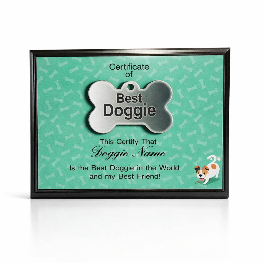 HT10105D PET WOODEN PLAQUE 25.5X20CM – PERSONALIZED MEMORIAL OR GIFT - Image 1