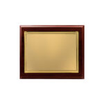 DELUXE WOODEN PLAQUE – CUSTOM AWARD PLAQUE (25.5CM X 20.5CM)