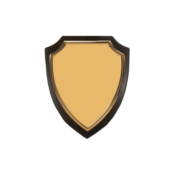 DELUXE WOODEN SHIELD 25*20CM - Image 1