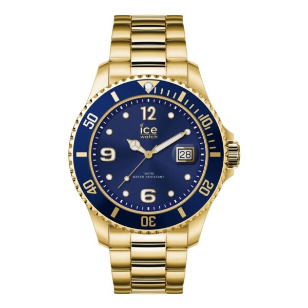 ICE STEEL-GOLD BLUE-LARGE-3H - Image 1