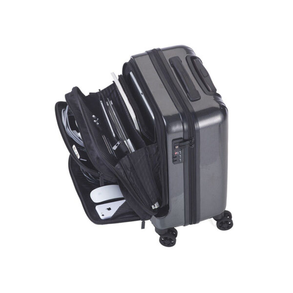 TROIKA BUSINESS TROLLEY IN HAND LUGGAGE SIZE 18.5" - Image 4