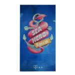 CUSTOM DESIGN SUBLIMATION GYM TOWEL 30X50CM
