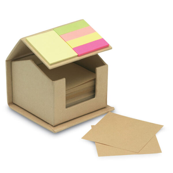 HOUSE SHAPED CARDBOARD BOX INRECYCLED MATERIAL - Image 1