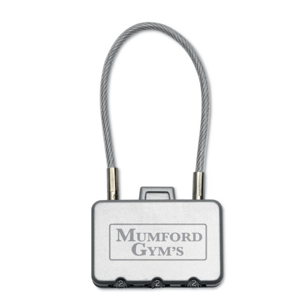 SUITCASE LOCK WITH 3 DIGIT COMBINATION OF METAL - Image 1