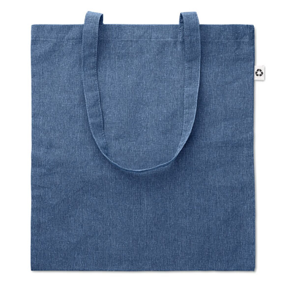 2 TONE RECYCLED SHOPPING BAG - Image 5