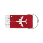 ALUMINIUM AIRPLANE LUGGAGE TAG - Image 2