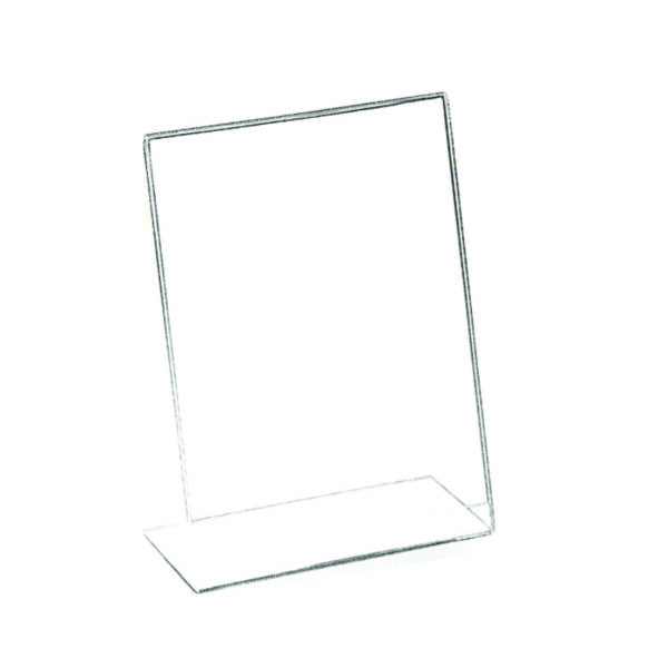 A4 ACRYLIC TRANSPARENT DISPLAY STAND - Image 1