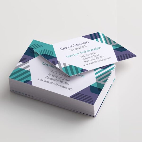 BUSINESS CARDS 9X5.5CM ONE SIDED (PACK OF 500) - Image 1