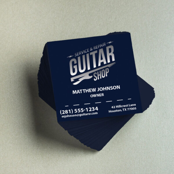 BUSINESS CARDS 6.5CMX6.5CM ONE SIDED (PACK OF 100) - Image 1