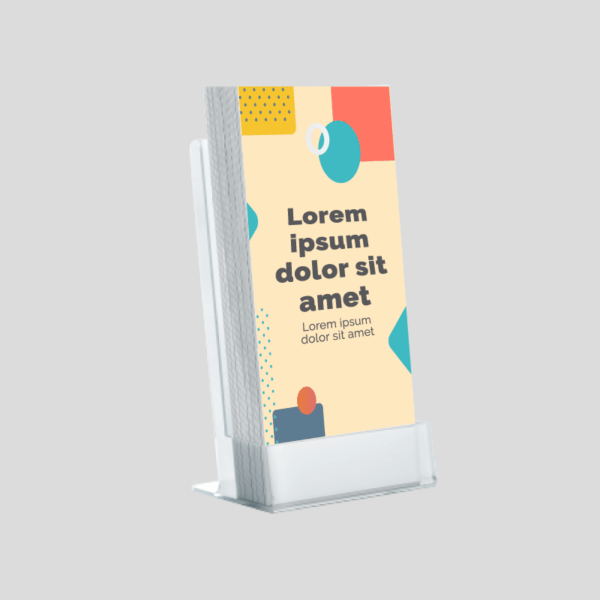 RACK CARDS  9.5CMX21CM (PACK OF 1000) - Image 1