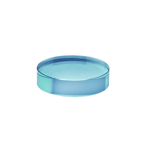 ROUND GLASS PAPERWEIGHT 8CM - Image 1