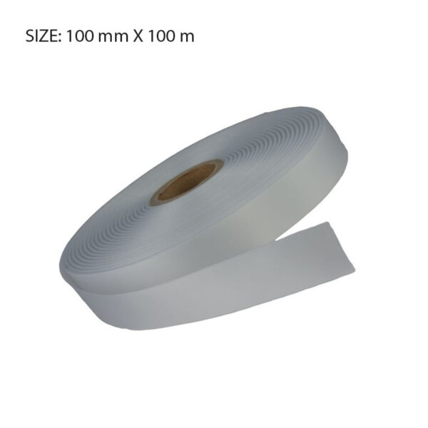 BRIDAL WHITE ELAN SINGLE FACED SATIN RIBBON 10MMX100M - Image 1