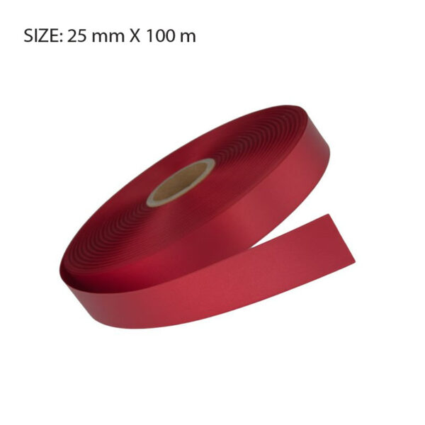 CARDINAL ELAN SINGLE FACE SATIN 25MMX100M - Image 1
