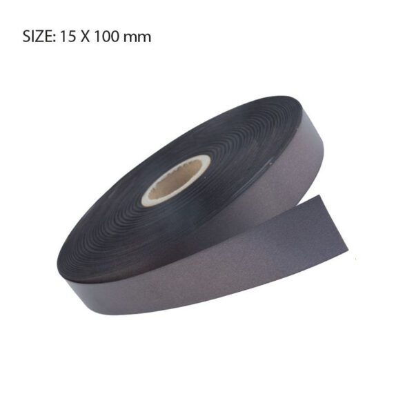 CHOCOLATE ELAN SINGLE FACED SATIN 15MMX100M - Image 1