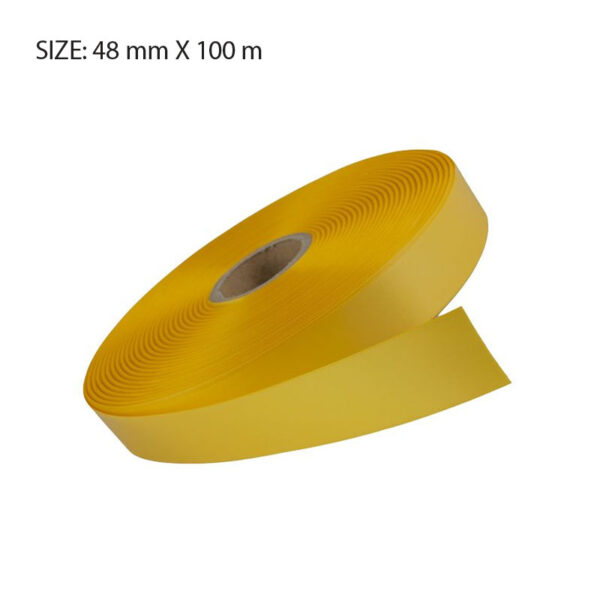 DAFFODIL  ELAN SINGLE FACE SATIN 48MMX100M - Image 1