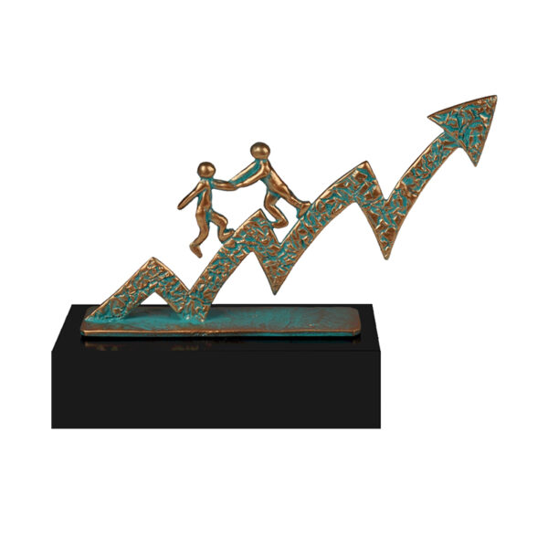 ACHIEVEMENT AWARD "GROWTH WAY" 31CM - Image 1