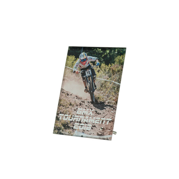 GLASS AWARD 11CM (PRINTING INCLUDED) - Image 1
