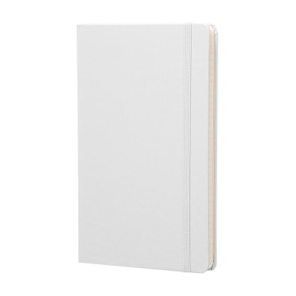MOLESKINE HARD COVER NOTEBOOK LARGE WHITE - Image 1
