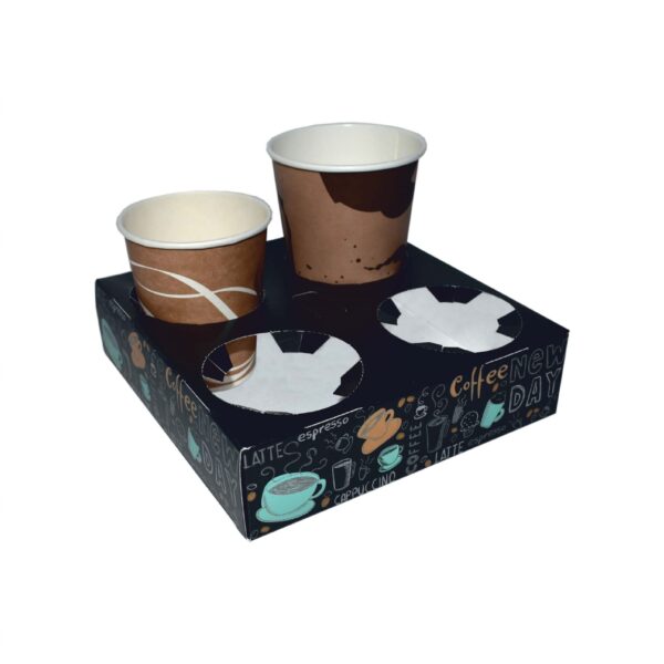 BASE FOR 4 CUPS (PACK OF 200) - Image 1