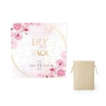PUZZLE INVITATION IN A POUCH ( PACK OF 25) - Image 2