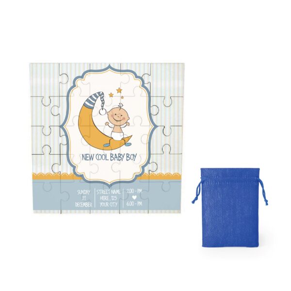 PUZZLE INVITATION IN A POUCH ( PACK OF 25) - Image 1
