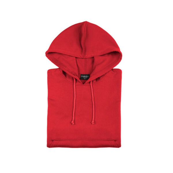 RED UNISEX SWEATSHIRT FOR ADULTS - Image 1