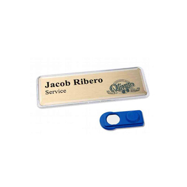 ALULINE PLUS 25 GOLD NAMEBADGE - Image 1