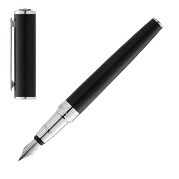 CERRUTI 1881 FOUNTAIN PEN MOTLEY BLACK - Image 2