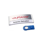 POLAR 30 ALU-PRINT NAME BADGE SILVER