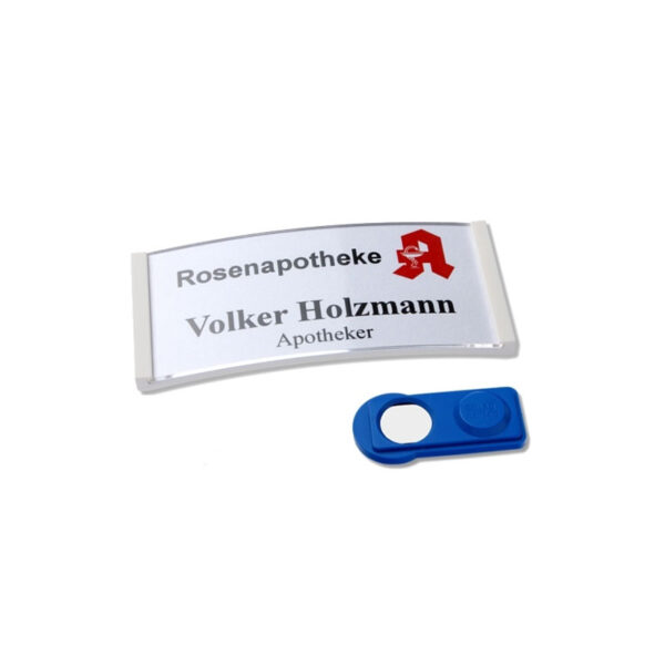 POLAR 30 NAME BADGE WHITE - Image 1