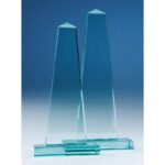 DELUXE CRYSTAL AWARD 22.5CM - Image 3