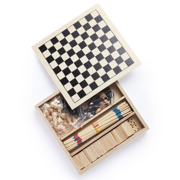 WOODEN SET OF GAMES XIGRAL - Image 2