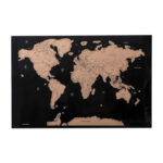 WORLD MAP IN NATURE LINE - Image 4