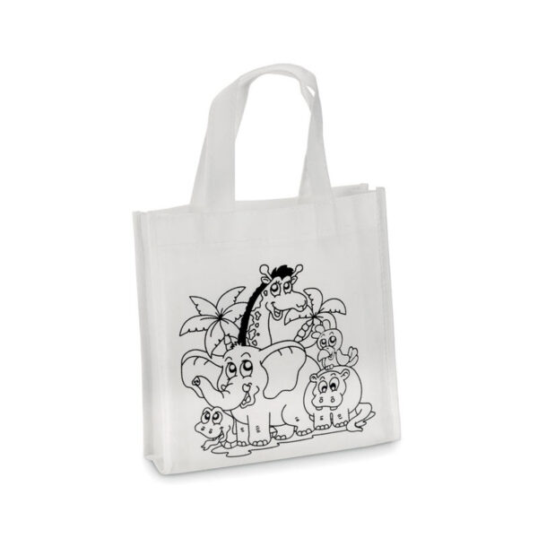 MINI SHOPPING BAG WITH 5 MARKERS - Image 3