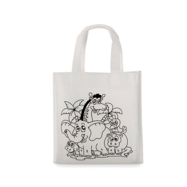 MINI SHOPPING BAG WITH 5 MARKERS - Image 2