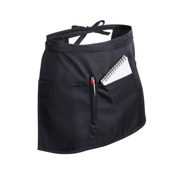 APRON MILTY FOR WAIST IN BLACK - Image 1