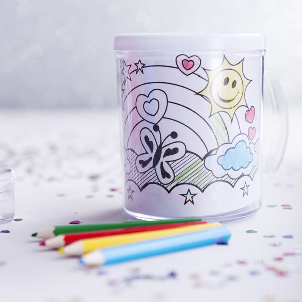 MUG FOR COLORING WITH REMOVABLE OUTER SHELL - Image 3