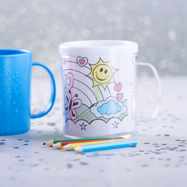 MUG FOR COLORING WITH REMOVABLE OUTER SHELL - Image 4