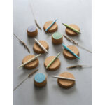 ECO BALL PEN WITH CLIP – WHEAT STRAW & ABS, BLUE INK - Image 9
