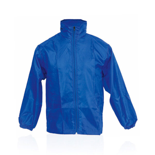 BLUE RAINCOAT WITH ZIPPER - Image 1
