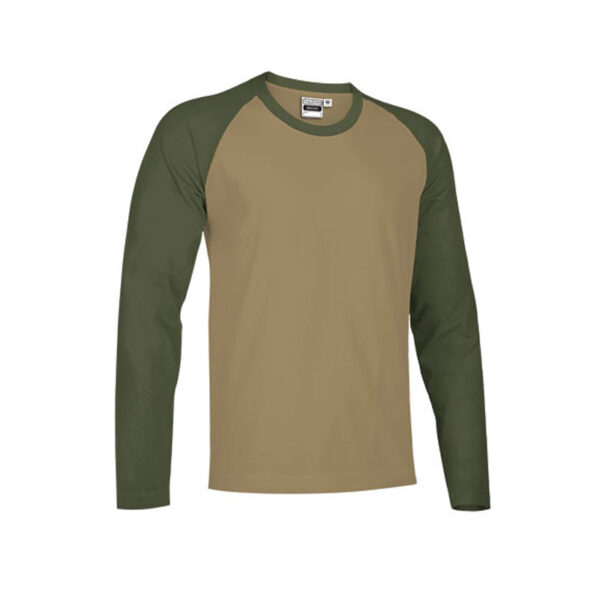 KAMEL / MILITARY GREEN LONG SLEEVE T-SHIRT - Image 1