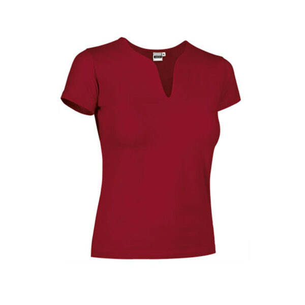 LOTTO RED WOMENS FITTED T-SHIRT - Image 1