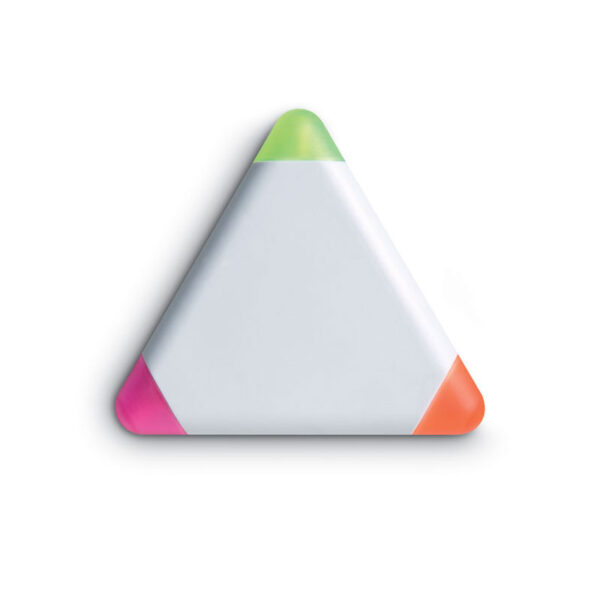 TRIANGULAR HIGHLIGHTER WITH 3 INKS - Image 1