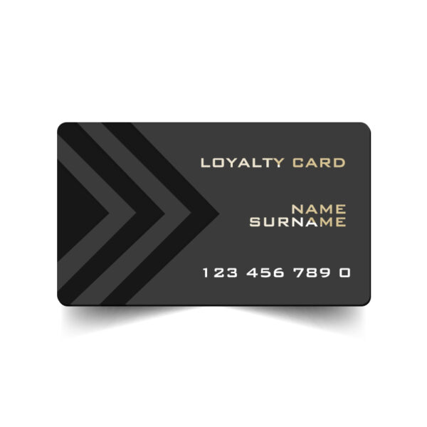 PLASTIC LOYALTY CARDS (PACK OF 10) - Image 1