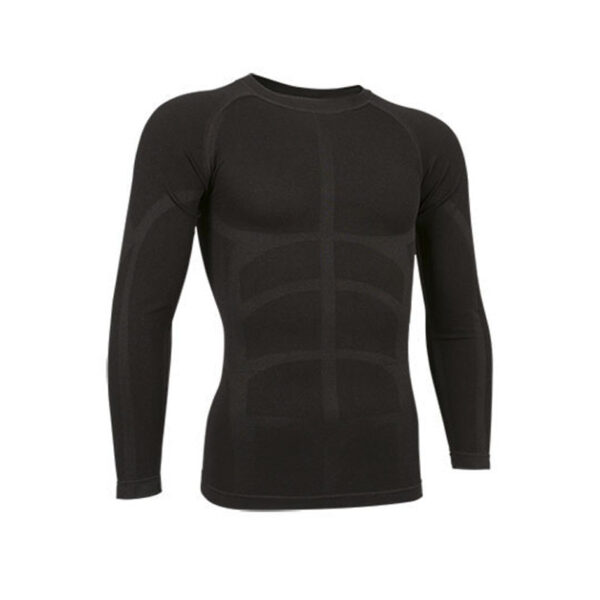 BLACK SECOND SKIN T-SHIRT - Image 1