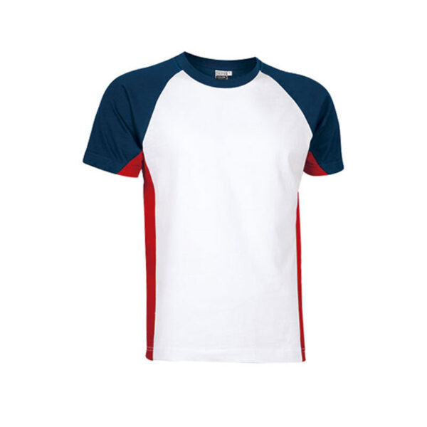 TRICOLOR T-SHIRT 100% COTTON - Image 1