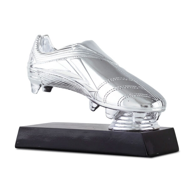 FOOTBALL SOCCER SILVER TROPHY 14CM - Image 1